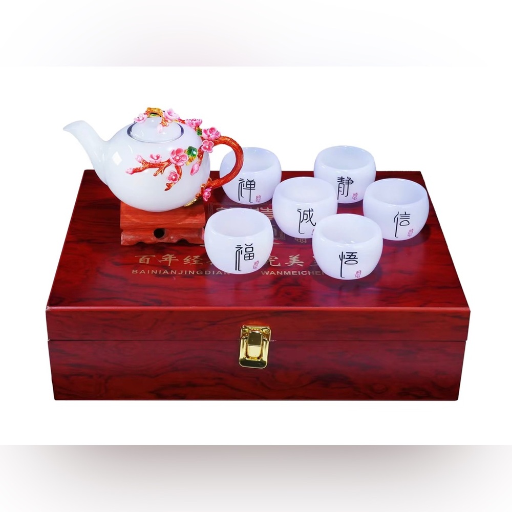 Jade Tea Set for 6